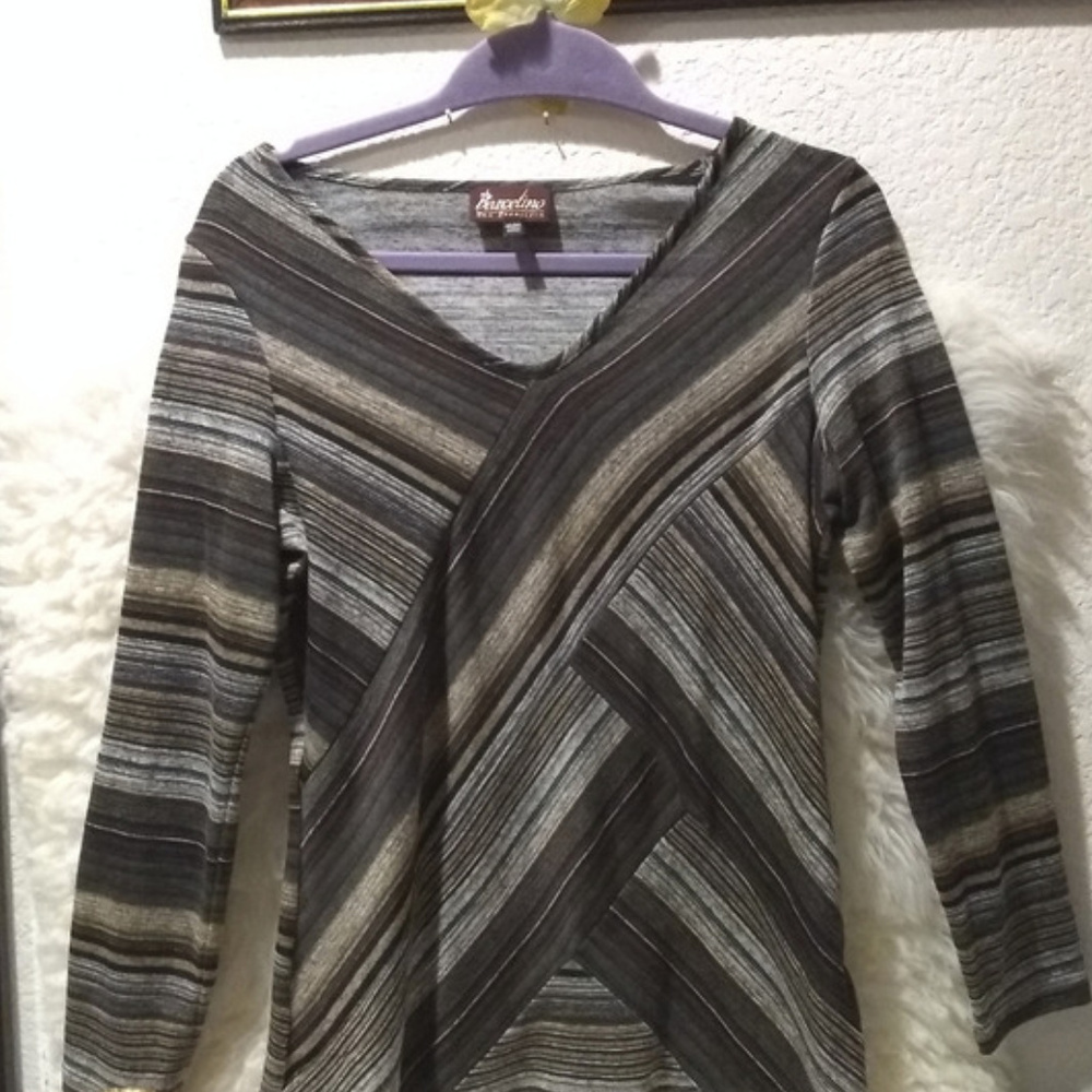 Barcelino San Francisco Multicolor Sweater Top - Picture 1 of 8